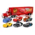 Kit Carreta + 6 Carrinhos Filmes Carros 3 Relampago Mcqueen