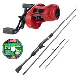 Kit Carretilha Kawana Vh