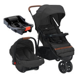 Kit Carrinho Bebê Infanti Breeze 3 Rodas bb Conforto Base