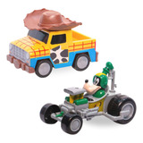Kit Carrinho Friccao Disney