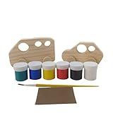 Kit Carrinhos Carros Madeira Para Colorir Tinta Imaginação