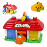 Kit Carrinhos Garagem Brinquedo Infantil Carros Miniaturas