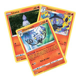 Kit Carta Pokémon Litwick Lampent Chandelure