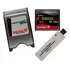 Kit Cartão Cf 8gb Sandisk +adaptador Pcmcia + Leitor Usb