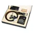 Kit Carteira Cinto Chaveiro Couro Mitty M1schs4 M1s S4