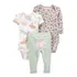 Kit Carters Feminino Coelho 3 Meses - 3 Peças 100% Original