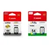 Kit Cartucho Canon Pg-44 Preto + Cl-54 Color E481 E401 E461