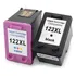 Kit Cartucho Compatível Hp 2050 122xl