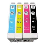 Kit Cartucho Compativel Tx133
