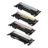 Kit Cartucho De Toner Compativel Samsung 406 Clp365w Clp365 