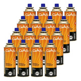 Kit Cartucho Gás Nautika 16 Und Campgas Maçarico Fogareiro