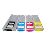 Kit Cartucho Recarreg Epson Wfc5790 Wfc5710 Bulk Bk600ml