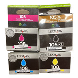 Kit Cartuchos Lexmark 108