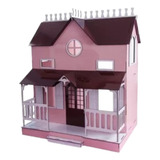 Kit Casa Bonecas Barbie E Móveis Lian Princesa P p Darama