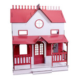 Kit Casa Bonecas Barbie E Móveis Lian Princesa R b Darama