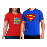 Kit Casal Camiseta Super