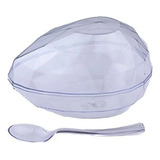 Kit Casca De Ovo De Páscoa De Acrilico 250g Diamante 4 Un