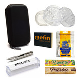Kit Case Bolador Enrolar Automático Seda Filtro Qualidade