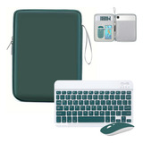 Kit Case Estojo Teclado E Mouse Para iPad Pro 12 9 A2764