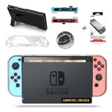 Kit Case Nintendo Switch Acrílico Compatível