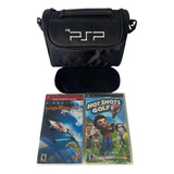 Kit Case Para Psp Com 2 Jogos Original