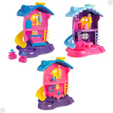 Kit Casinha Da Judy Sala Quarto E Cozinha C acessórios Samba