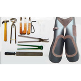 Kit Casqueamento Profissional Ferrageamento Calça Ferrador