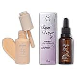 Kit Catharine Hill Base Média Cobertura MC02 Matte E Blindagem Fixadora Angel Wings By Pri Lessa