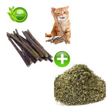 Kit Catnip 2gramas Com 5 Varas Catnip Matatabi Limpa Dentes