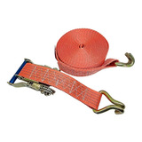 Kit Catraca E Cinta Amarração 5 Ton 9 Metros 50mm Gancho