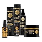 Kit Cavalo Forte Haskell Shampoo Condicionador Máscara 300mL G Tônico Selante E Complexo