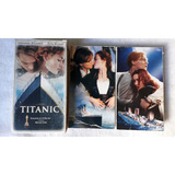 Kit Cd Vhs Duplo Filme Titanic Legendado