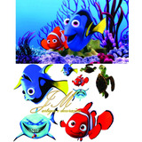Kit Cenário Display Procurando Nemo 8
