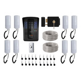 Kit Central Coletiva 8 Pontos Intelbras Cabo Tag Fechadura