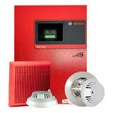 Kit Central De Alarme De Incêncio Bosch Lote Completo