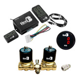 Kit Central E Válvula 1 2 Manômetro Digital Suspensão A Ar