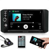Kit Central Multimídia 2 Din Espelha Usb Bt E Moldura Câmera