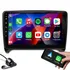 Kit Central Multimidia Android Carplay + Moldura 9 Pol Audi