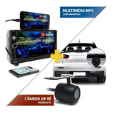 Kit Central Multimidia Mp5 Bluetooth Usb Espelha Câmera Ré Cor Preto