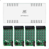 Kit Central Optymus 66   4 Placas Desbalanceadas 16 Ramais