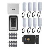 Kit Central Pabx De Portaria 8 Ramais Intelbras Comunic 16