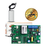 Kit Central Placa Motor Portão Ppa Pop Prog Capacitor