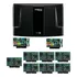 Kit Central Unniti 1000 Intelbras 4 Linha 32 Ramal Analogic 