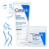 Kit Cerave Loção Hidratante Corporal Peles Secas Extra