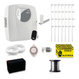 Kit Cerca Elétrica E Alarme Genno 50 Metros Com Bateria