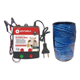 Kit Cerca Eletrica Rural Eletrificador 50km Lb Fio 500 Mt