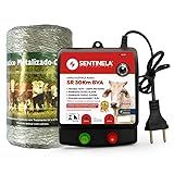 Kit Cerca Elétrica Rural Eletrificador SR 30 - Cabo Fio Eletroplástico 250m