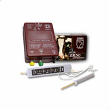 Kit Cerca Elétrica Zebu Zk50   Voltímetro Analógico Zebu