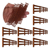Kit Cercas Fazenda Escala Ho 1 87 Miniatura Maquete Terrário