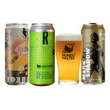 Kit Cerveja Bastards Orange Ipa Coconut Shadow Lata 473ml